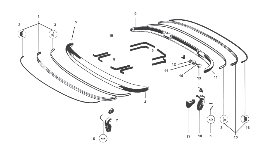 356B and 356C Bumpers 356B and 356C Bumpers
