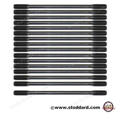 202-01 ARP 2000 Porsche 356 912 Head Stud, Set of 16, Uses stock head fasteners.