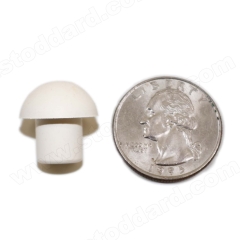 356-52-182 Rear Engine Lid Buffer, White, For 356 up to 1955 