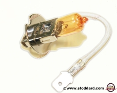 900-631-027-90 H3 Bulb 6-Volt 55W SSW Yellow for Use in Fog or Driving Lamps 