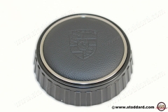 901-347-803-00 Hockey Puck Horn Button for Early 911 912, Complete with Leather, Puck and Chrome Ring.