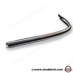 901-505-043-00 Rear Bumper Deco, Narrow for cars without reflectors. Fits 911 912 1965-68 