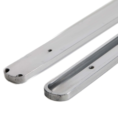 901-559-105-52-SET Alumium Side Deco Strip, Pair of Two, for 1967 911S . Properly formed ends