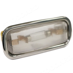 901-632-101-01 Interior Light, Chrome Frame for 356C and 911 912 up to 1978 