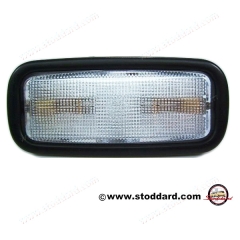 901-632-101-29 Interior Light, Black Bezel Fits 911 1976-98 930 964 993 