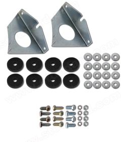 901-701-051-24 Front License Plate Bracket Fits 911 912 1965-89 