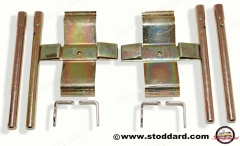 911-351-951-02 Front Caliper Hardware kit, for cast iron "M" calipers with Vented Rotors Fits 1970 - 1975