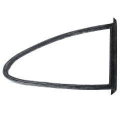 911-543-035-04 Quarter Window Seal, Left for 911 with Fixed Non Opening Window. 1970-1977 91154303504