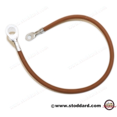 911-612-233-00 Late Alternator Negative Ground Strap for 1974-1989 911 