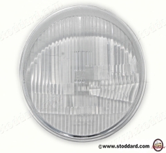 911-631-927-00 Asymmetricial Headlight Lens, Marked Bosch, H-4, Fits 911 1965-86 