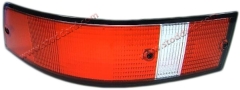 911-631-951-00 Tail Light Lens, USA Version with Black Trim, Left, For 911 1973-1989