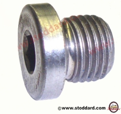 914-352-000-00 Plug for rear caliper. Fits 1970-1976 