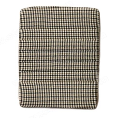 914-521-056-09-485ﾠPassengerﾠSeat Lower Cushion, Tan and Black Pepita, New Old Stock for 914-6. Sold as a Single