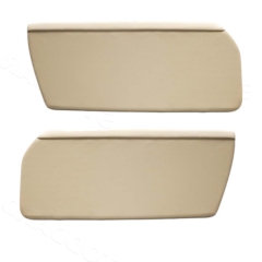 914-555-017-09-TAN Interior Door Panel Set, Beige / Cream Smooth Vinyl for 914 1970-1971 91455501709