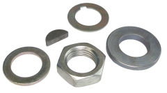 928-603-904-00 Alternator Pulley Nut Kit 17 x 1.5mm, includes washers and key. For 911 964 1965-94 930 928 944