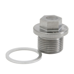 944-107-197-01-LN LN Billet Stainless Steel Magnetic Drain Plug for 924 944 968 911 20x1.5