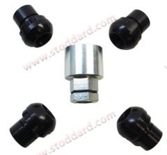 993-361-057-00 Locking Wheel Lug Nut Set.with four nuts, keys and covers