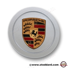 993-361-303-10-9A1 Wheel Trim Cap with Colored Crest   993.361.303.10.9A1