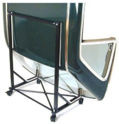 SIC-503-107-00 Hardtop Caddy - Holds Hardtop or Targa Top When Not Installed--With Casters and Cover.