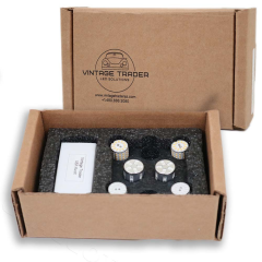 VIN-901-101-06 Complete LED 6V Exterior Light Set For USA (white front turn signals/red rears) 356 Pre A (late 1953-1954). ﾠComes with turn signals, tail lights, flasher relay.