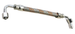 NLA-07-826 Braided Steel Outlet Oil Line for All 356 and 912