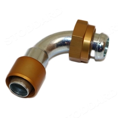 NLA-4145A Argus Oil Line 90 Degree Elbow Fitting Set M26x1.5. For 356 4 Cam Carrera