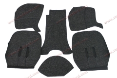 NLA-551-014-00 German Square Weave Carpet Set for 356 Speedster. Special Order, Specify Color in Order Comments