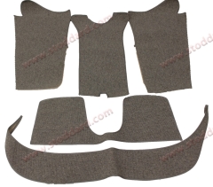 NLA-551-016-00 German Square Weave Carpet Set for 356 Roadster. Special Order, Specify Color in Order Comments