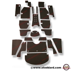 NLA-556-500-00 Complete Interior Body Sound Insulation/ Sound Deadening Kit. For 356A Coupe