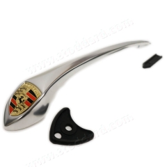 NLA-559-020-01 Hood Handle for 356A. Forged Aluminum with Satin Anodized Finish. Includes Crest and Gasket Set