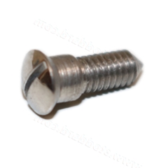 NLA-731-012-00-POL Polished Stepped Oval Head Screw For Visors 