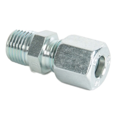 PCG-105-001-02 Fitting From Outlet Oil Line to Oil Canister for 356 and 912.