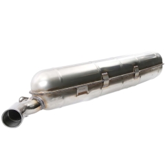 SCA-911-3032-RIVA Muffler SCART Muffler, One in, One Out, Sport Sound for 911 2.7-3.0 1974-1983