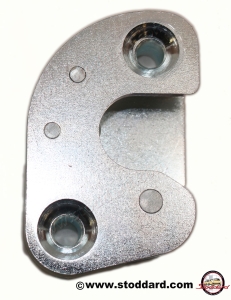 SIC-531-701-01 Door Striker Plate, Left, Silver Zinc Finish, for 911 912 (Late 1967-1968)