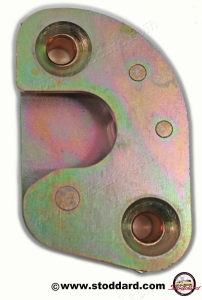 SIC-531-702-23 Door Striker Plate, Right, Yellow Zinc Finish, for 911 912. 1968-1989