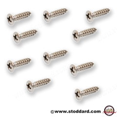 SIC-551-003-00 Screw Set For Carpet Trim Strip 3.5 x 16mm Fits 911 912 1969-73
