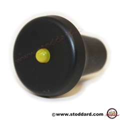 SIC-552-821-21-YEL Dash Knob with Yellow Light Pin Fits 911 912 1965-68
