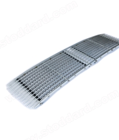 SIC-559-041-21 Engine Lid Grille Fits 911 912 1965-1967. Concours Correct with Bright Anodized Finish