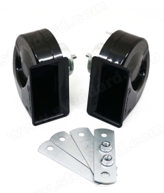 SIC-635-101-00 Horn Set, High and Low 12-Volt. Fits all cars. 