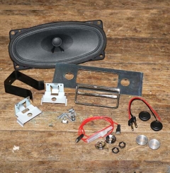 SIC-645-331-52 Blaupunkt Radio Speaker and Installation Kit for 911 912 1969-73 