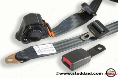 SIC-803-012-00 Three-Point Seat Belt Kit, Retracting,Fits 911 912 1969-73 Coupe