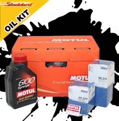 SIC-993-OIL-CHG Oil Change Kit for Porsche 993 1995-1998 Featuring Motul 6100 Oil and Mahle Filters 