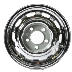SIC-361-013-20 15x4.5-inch Disc Brake Steel Wheel Chrome Plated. Made in USA with Factory Tooling For 356C 911 912