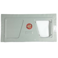 SMS-501-035-FRT-6 Front Trunk Or Vin Panel Repair Section For 356A Pre-T2 through T5. Room for 6 Digit VIN Manufactured By Simonsen