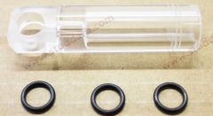 T80-790-001 Replacement Sight Glass for Solex 40PII Fuel Float Level Gauge.Do Not Use With High-Ethanol Content Fuel.Will cause damage to plastic vial.