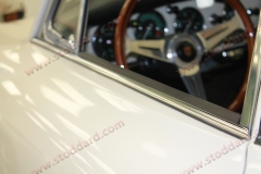 NLA-52-803 Chrome Door Trim Set (Left and Right) for 356 Pre-A, 356A Coupe. 27 7/8-inches long