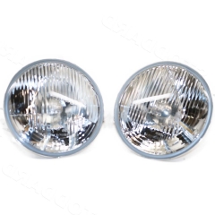 VIN-901-161-12 LED 7 Inch 12V Headlight Bulbs - Vintage White, Sold As Pairs