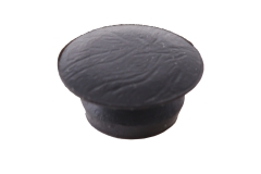 914-552-233-10-01C Interior Trim Plug, Black, To Cover Pillar Pad Screws 914 