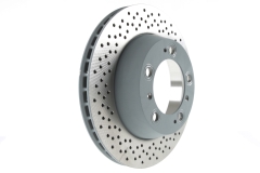 986-352-403-01 Sebro Brake Disc Rotor Rear for Boxster S 2000-2004  